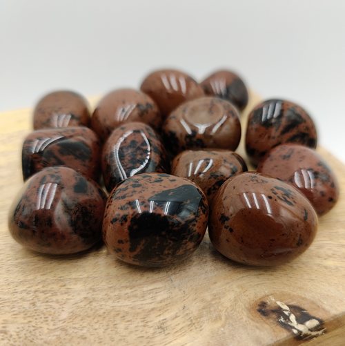 Obsidienne mahogany - Pierres roulées