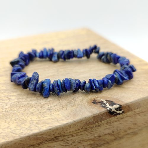 Lapis lazuli - Bracelet de minipierres