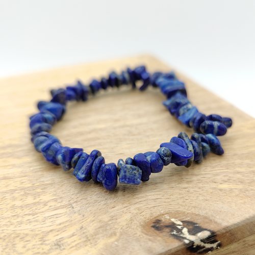 Lapis lazuli - Bracelet de minipierres