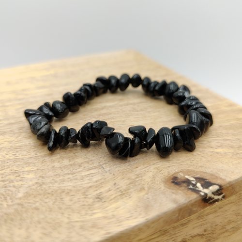 Obsidienne noire - Bracelet de minipierres