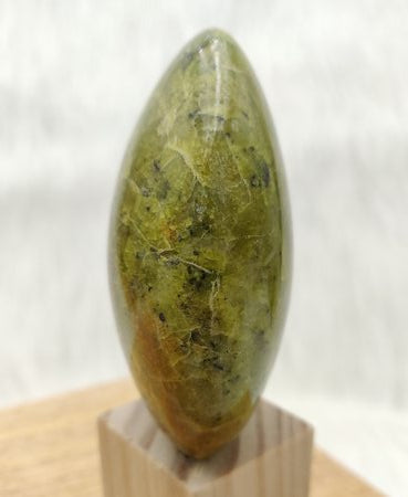 Opale verte - Minéraux forme en galet poli