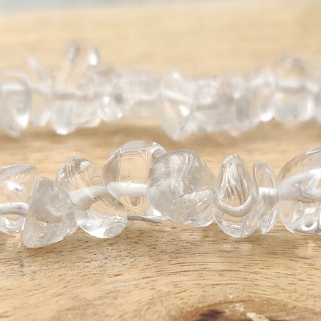 Cristal de roche - Bracelet de minipierres