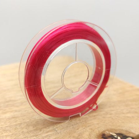Elastique pour bracelets - Ø 0.45 mm x 10 ml - Bobine plate