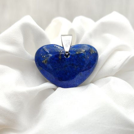 Lapis lazuli - Pendentif cœur