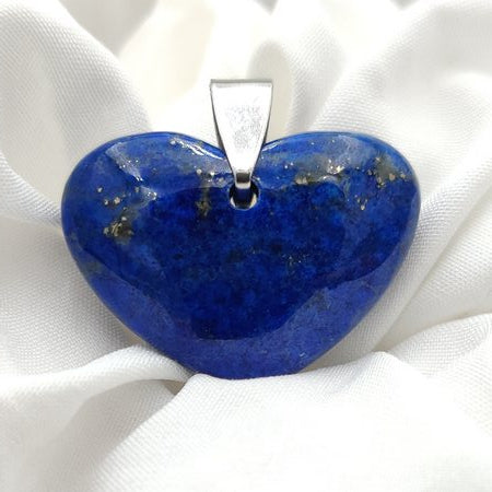 Lapis lazuli - Pendentif cœur